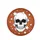 Grinning White Human Skull and Stars Distinctive Vehicle Style Gift for Car Enthusiasts Spare Tire Cover - 4