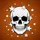 Grinning White Human Skull and Stars Distinctive Vehicle Style Gift for Car Enthusiasts Spare Tire Cover - 6