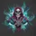 Grinning Skull Skeletal Hand Hooded Cloak - Gothic Decor Gift for Dark Fantasy Fans Spare Tire Cover - 6