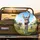 Baby Donkey Wildflower Meadow Honeybees - Countryside Decor Gift for Animal Lover Spare Tire Cover - 2