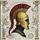 Spartan Warrior Corinthian Helmet Red Plume - History Lover Car Decor Gift Spare Tire Cover - 6
