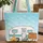 Retro Travel Trailer Beach Sandcastle Beach Chair Seashells - Everyday Carry Gift Quilted Tote Bag - 1