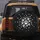 Scattered White Paw Prints - Pet Lover Vehicle Accessory Gift Spare Tire Cover - 5