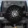 Scattered White Paw Prints - Pet Lover Vehicle Accessory Gift Spare Tire Cover - 1