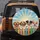 Five Puppies Picket Fence Sunbeams Clouds - Outdoor Decor Gift for Dog Owners Spare Tire Cover - 5