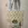 Dachshund Puppy Floral Wreath Interweaving Ribbons Everyday Carry Gift for Dog Lover Quilted Tote Bag - 6