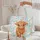 Highland Cow Calf Peony Rose Floral - Everyday Carry Gift for Cow Lover Quilted Tote Bag - 5