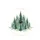 Evergreen Forest Pine Fir Trees Red Baubles - Woodland Outdoor Gift for Nature Lovers Spare Tire Cover - 4