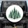Evergreen Forest Pine Fir Trees Red Baubles - Woodland Outdoor Gift for Nature Lovers Spare Tire Cover - 1