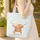Highland Cow Pastel Floral Name - Personalized Everyday Carry Gift for Cow Lover Quilted Tote Bag - 4