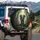 Majestic Elephant Alligator Jungle Swamp Dense Forest Lush Vines - Wildlife Lover Gift Spare Tire Cover - 3