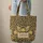 Golden Honeycomb Your Name Wooden Sign Bees - Everyday Carry Gift for Bee Lover Quilted Tote Bag - 6