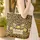 Golden Honeycomb Your Name Wooden Sign Bees - Everyday Carry Gift for Bee Lover Quilted Tote Bag - 4