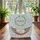 Sleeping Tabby Cat Hammock Wildflower Leaf Wreath Personalized - Everyday Carry Gift Quilted Tote Bag - 3