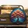 Ancient Tree Gnarled Roots Autumn Leaves Swirling Sapphire Teals - Fantasy Lover Gift Spare Tire Cover - 2