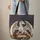 Majestic White Dragon Ancient Books Celestial Star Charts - Everyday Carry Gift for Fantasy Lover Quilted Tote Bag - 6