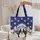French Bulldog Trio - Everyday Carry Gift for French Bulldog Owners Quilted Tote Bag - 5