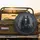 Majestic Powerful Black Horse White Blaze Flowing Mane Bridle - Equestrian Lover Gift Spare Tire Cover - 2