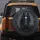 Majestic Powerful Black Horse White Blaze Flowing Mane Bridle - Equestrian Lover Gift Spare Tire Cover - 5