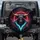 Bull Head Golden Horns Red Eyes Wildlife Lover Gift for Truck Owners Spare Tire Cover - 1