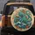 Teal Green Octopus Sailing Ship Starfish Coral Nautical Map - Ocean Adventure Travel Gift Spare Tire Cover - 5