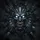 Terrifying Monstrous Face with Glowing Eyes - Mechanical Cybernetic Horror Fan Gift Spare Tire Cover - 6