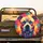 Pitbull Dog Blue Eyes Portrait - Outdoor Adventure Gift for Dog Owners Spare Tire Cover - 2