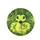 Vibrant Green Jungle Snake Golden Yellow Stripes Lush Foliage - Wildlife Lover Gift Spare Tire Cover - 4