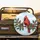Northern Cardinal Holly Berries - Winter Christmas Gift for Bird Lover Spare Tire Cover - 2