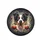 Funny Border Collie Dog Eating Spaghetti Meatballs - Dog Lover Gift Spare Tire Cover - 4