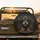 Black Tan Dachshund Puppy with Captivating Eyes - Dog Lover Vehicle Accessory Gift Spare Tire Cover - 2