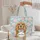 Long Haired Dog Rose Wreath Personalized Name - Everyday Carry Gift for Pet Owners Quilted Tote Bag - 5