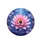 Pink Lotus Bloom Lily Pads Starlight Water - Spiritual Lifestyle Gift for Yoga Lover Spare Tire Cover - 4