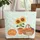 Ginger Cat Sunflowers Picnic Basket Rustic Sign - Farmhouse Everyday Carry Gift Quilted Tote Bag - 1