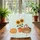 Ginger Cat Sunflowers Picnic Basket Rustic Sign - Farmhouse Everyday Carry Gift Quilted Tote Bag - 3
