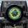 Menacing Blue Deep Sea Fish Electric Yellow Energy - Adventure Seeker Gift Spare Tire Cover - 1