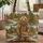 Grizzly Bear Personalized Name Sign Rustic Forest - Wildlife Lover Gift Quilted Tote Bag - 1