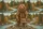 Grizzly Bear Personalized Name Sign Rustic Forest - Wildlife Lover Gift Quilted Tote Bag - 7