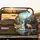 Grizzly Bear Mountain Stream Waterfall Forest Landscape - Outdoor Wildlife Lover Gift Spare Tire Cover - 2