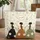 Three Female Figures Daffodil Blossoms Floral Wreath - Everyday Carry Gift for Women Quilted Tote Bag - 1