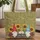 Garden Gnomes Sunflowers Wildflowers Personalized Sign Everyday Carry Gift for Gnome Lover Quilted Tote Bag - 1