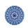 Dense Evil Eyes Wavy Royal Blue Gold Navy White - Protective Car Travel Accessory Spare Tire Cover - 4