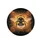 Bumblebee Amber Honey Hexagon Lattice Golden Honeycomb - Wildlife Lover Gift Spare Tire Cover - 4