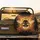 Bumblebee Amber Honey Hexagon Lattice Golden Honeycomb - Wildlife Lover Gift Spare Tire Cover - 2