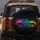 Rainbow Glowing Sports Car Paint Burst - Automotive Lover Gift Spare Tire Cover - 5