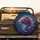 Angular Dragon Head Sweeping Neck Piercing Teal Eye Cosmic Energy - Fantasy Lover Gift Spare Tire Cover - 2