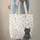 Black Cat Lavender Wildflower Butterflies Personal Everyday Carry Gift for Cat Lovers Quilted Tote Bag - 6