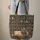 Personalized Name Open Book Bookshelf Globe Wildflowers - Everyday Carry Gift Quilted Tote Bag - 6