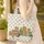 Ornate Vintage Camper Trailer Campfire Adirondack Chair Pine Trees Stars - Travel Essentials Gift Quilted Tote Bag - 4