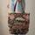 Ornate Vintage Steam Train Botanical Floral - Everyday Carry Gift for Train Lover Quilted Tote Bag - 6